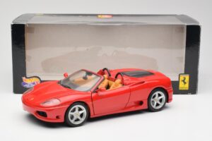Ferrari 360 Spider Rojo Hot Wheels 1:18 FER129 Metal - imagen 8 de 8
