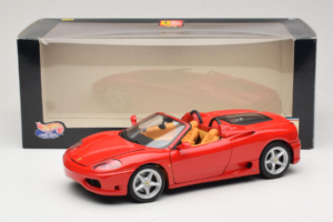 Ferrari 360 Spider Rojo Hot Wheels 1:18 27774-M1 Metal - imagen 8 de 8