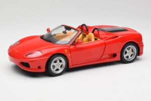 Ferrari 360 Spider Rojo Hot Wheels 1:18 57310 Metal