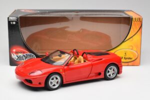 Ferrari 360 Spider Rojo Hot Wheels 1:18 57310 Metal - imagen 8 de 8