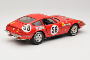 Ferrari 365 GTB/4 Daytona Berlinetta #58 Rojo Techno Giodi 1:18 40011 Metal - imagen 3 de 8