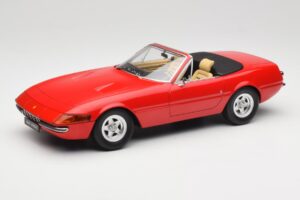 Ferrari 365 GTB/4 Daytona Spyder Series II Rosso Dino KK-Scale 1:18 KKDC180621 Metal