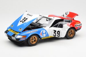 Ferrari 365 GTB/4 #39 J-C. Andruet / Lena 24 Hours of Le Mans 1972 Kyosho 1:18 08164E Metal - imagen 2 de 8