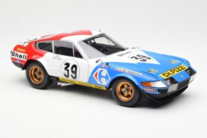 Ferrari 365 GTB/4 #39 J-C. Andruet / Lena 24 Hours of Le Mans 1972 Kyosho 1:18 08164E Metal - imagen 6 de 8