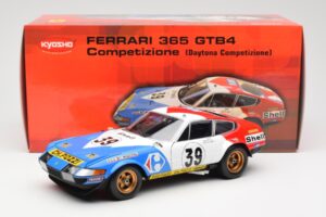 Ferrari 365 GTB/4 #39 J-C. Andruet / Lena 24 Hours of Le Mans 1972 Kyosho 1:18 08164E Metal - imagen 8 de 8