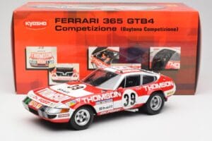 Ferrari 365 GTB4 Competizione #39 1973 Kyosho 1:18 08164F Metal - imagen 8 de 8