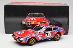 Ferrari 365 GTB4 Competizione #71 24 Hours of Le Mans 1974 Kyosho 1:18 08164A Metal - imagen 8 de 8