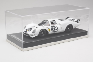 Ferrari 365 P2 #28 M. Gregory / J. Schlesser NART 24 Hours of Daytona 1967 Blanco AB Models 1:18 REMC019 Resina - imagen 2 de 6