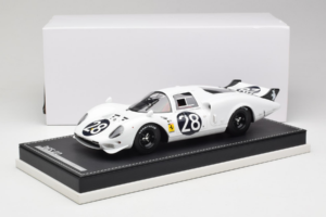 Ferrari 365 P2 #28 M. Gregory / J. Schlesser NART 24 Hours of Daytona 1967 Blanco AB Models 1:18 REMC019 Resina - imagen 6 de 6