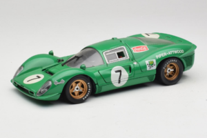 Ferrari 412P #7 Verde 24 Hours of Daytona 1967 Eagles Race 1:18 37000 Metal