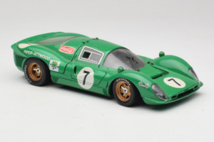 Ferrari 412P #7 Verde 24 Hours of Daytona 1967 Eagles Race 1:18 37000 Metal - imagen 6 de 8