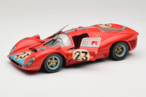 Ferrari 412P #23 W. Mairesse / J. Beurlys Le Mans 1967 Rojo Revell 1:18 48826 Metal - imagen 2 de 8