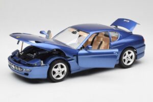 Ferrari 456 GT Blu Pozzi Bburago 1:18 3036-M3 Metal - imagen 2 de 8
