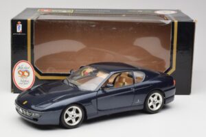 Ferrari 456 GT Azul Bburago 1:18 3036 Metal - imagen 2 de 8
