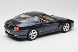 Ferrari 456 GT Azul Bburago 1:18 3036 Metal - imagen 5 de 8
