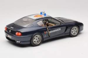 Ferrari 456 GT Carabinieri Negro Bburago 1:18 3036-B3 Metal - imagen 3 de 8