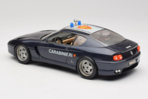 Ferrari 456 GT Carabinieri Negro Bburago 1:18 3036-B3 Metal - imagen 7 de 8