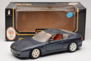 Ferrari 456 GT Dark Blue Metallic Bburago 1:18 3036-B2 Metal - imagen 8 de 8