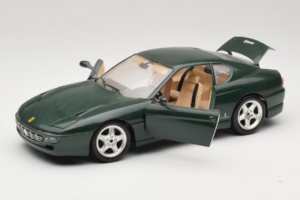 Ferrari 456 GT Verde Oscuro Bburago 1:18 3046-GR1 Metal - imagen 2 de 8