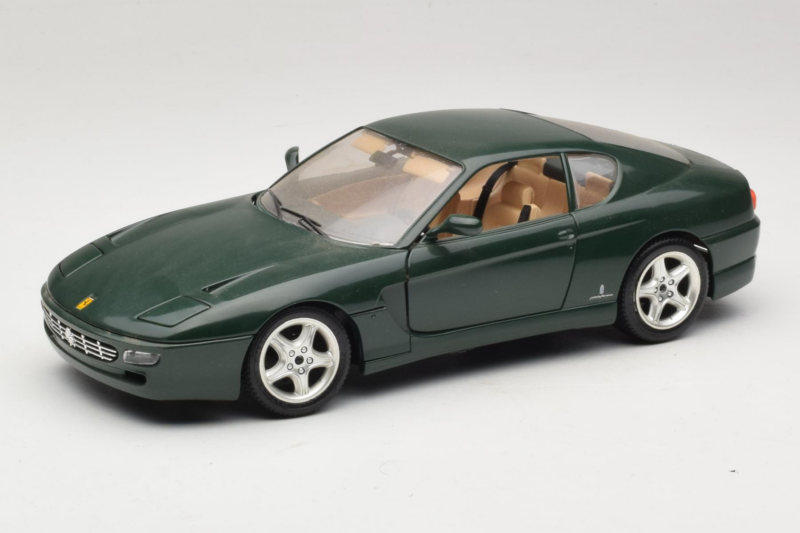 Ferrari 456 GT Verde Oscuro Bburago 1:18 3046-GR1 Metal