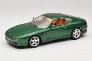 Ferrari 456 GT Verde Metalizado Bburago 1:18 3036-GR1 Metal