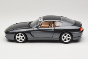 Ferrari 456 GT Gris Metallic Pintura Especial Bburago 1:18 3036 D Metal - imagen 4 de 8