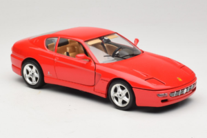 Ferrari 456 GT Rojo Bburago 1:18 3046-R1 Metal - imagen 6 de 8