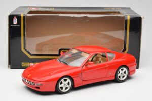Ferrari 456 GT Rojo Bburago 1:18 3036-M1 Metal - imagen 8 de 8