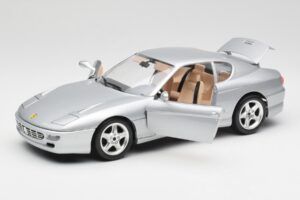 Ferrari 456 GT Plata Bburago 1:18 3036-M2 Metal - imagen 2 de 8