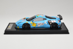 Ferrari 458 LB Works Fun Blue BBA 1:18 REMC027 Resina