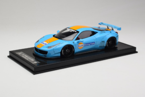 Ferrari 458 LB Works Gulf Blue Orange BBA 1:18 REMC033 Resina - imagen 2 de 7