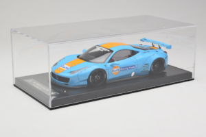 Ferrari 458 LB Works Gulf Blue Orange BBA 1:18 REMC033 Resina - imagen 6 de 7