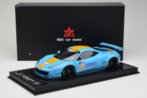 Ferrari 458 LB Works Gulf Blue Orange BBA 1:18 REMC033 Resina - imagen 7 de 7
