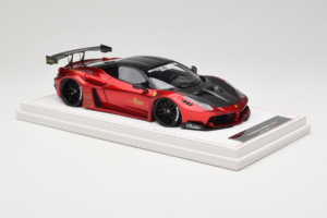 Ferrari 458 Liberty Walk LB-Silhouette WORKS GT Candy Rojo IVY Merit 1:18 REMC003 Resina - imagen 4 de 6