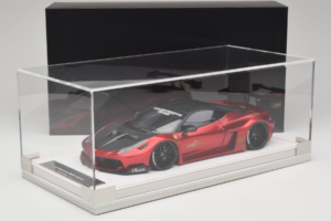 Ferrari 458 Liberty Walk LB-Silhouette WORKS GT Candy Rojo IVY Merit 1:18 REMC003 Resina - imagen 6 de 6