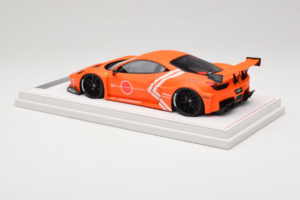 Ferrari 458 Liberty Walk LB-Silhouette WORKS GT Naranja IVY 1:18 REMC002 Resina - imagen 5 de 6