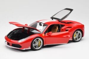 Ferrari 488 GTB Rojo Bburago 1:18 18-76102 Metal - imagen 2 de 8