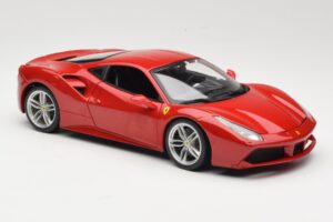 Ferrari 488 GTB Rojo Bburago 1:18 18-16008 Metal - imagen 6 de 8