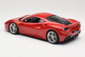 Ferrari 488 GTB Rojo Bburago 1:18 18-16008 Metal - imagen 7 de 8