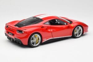 Ferrari 488 GTB Rojo Bburago 1:18 18-76102 Metal - imagen 3 de 8