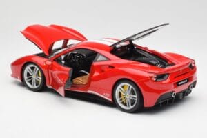 Ferrari 488 GTB Rojo Bburago 1:18 18-76102 Metal - imagen 5 de 8