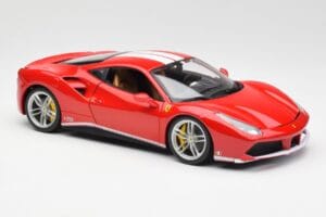 Ferrari 488 GTB Rojo Bburago 1:18 18-76102 Metal - imagen 6 de 8