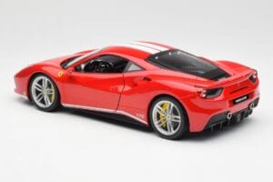 Ferrari 488 GTB Rojo Bburago 1:18 18-76102 Metal - imagen 7 de 8