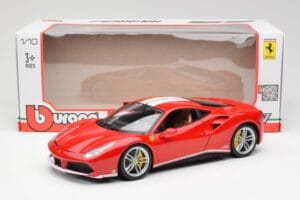 Ferrari 488 GTB Rojo Bburago 1:18 18-76102 Metal - imagen 8 de 8