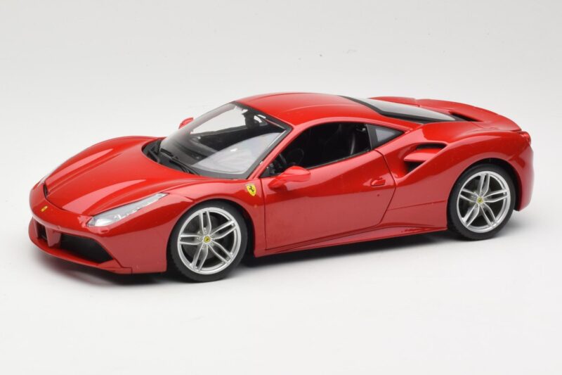 Ferrari 488 GTB Rojo Bburago 1:18 18-16008 Metal