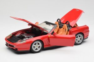 Ferrari 550 Barchetta Pininfarina Rojo Bburago 1:18 327660 Metal - imagen 2 de 8