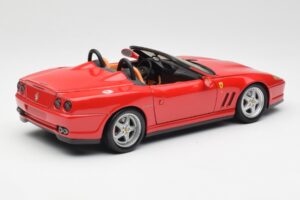 Ferrari 550 Barchetta Pininfarina Rojo Bburago 1:18 327660 Metal - imagen 3 de 8