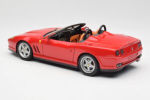 Ferrari 550 Barchetta Pininfarina Rojo Bburago 1:18 327660 Metal - imagen 7 de 8