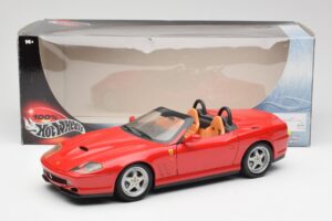 Ferrari 550 Barchetta Pininfarina Rojo Bburago 1:18 327660 Metal - imagen 8 de 8
