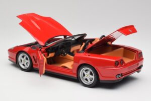 Ferrari 550 Barchetta Rosso Corsa Hot Wheels 1:18 29441 Metal - imagen 5 de 8